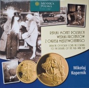 Repliki monet polskich z okresu międzywojennego Mikołaj Kopernik