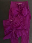 Leginsy i spodenki Gym Glamour deep 2.0