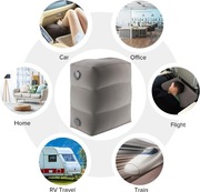 Maliton Podnóżek Do Samolotu, Poduszka Nogi na Podróże, Regulowana Wysokość