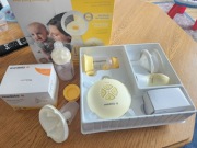 Medela Swing Flex + akcesoria: Petsonal Fit, butelka itp