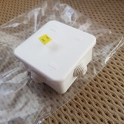 Puszka hermetyczna IP55, biała