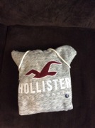 Bluza damska Hollister S szara