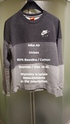 Nike Air  Bluza bawełniana, Uniseks, 80% Bawełna, Rozmiar M-XL
