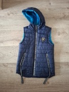 Chłopięcy granatowy bezrękawnik