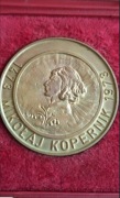 Zabytkowa Medal Moneta Mikołaj Kopernik Armatura Kraków 50 Lecie
