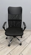 Fotel biurowy czarny