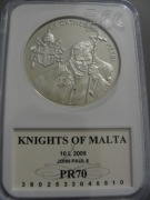 JAN PAWEŁ II 10 LIRAS "EX CATEDRA PETRI" 2005 PR70