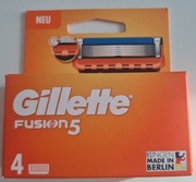 Gillette Fusion5 Fusion wymienne ostrza do maszynki do golenia 4szt