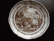 Talerz dekoracyjny Hutschenreuter  Bauer z zawieszką