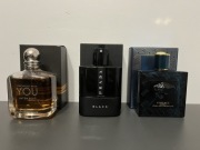 ZESTAW PERFUM OKAZJA Versace Eros Armani Prada PILNIE