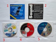 Płyty CD sterowniki TEAC / Sound Blaster / Giga Byte / ATI / PRIMAX