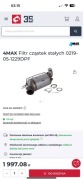 DPF BMW seria 5 Filtr cząstek stałych 0219-05-1229DPF