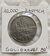 10000zł. Solidarność 1990r.