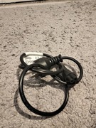 Kabel zasilający "koniczynka" czarny 1 metr