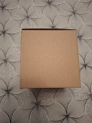 Pudelko karton szary 100x100 mm