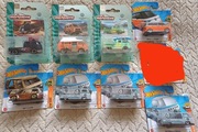 Hot Wheels VW Volkswagen t2 T3 zestaw 