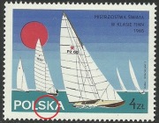 MŚw w Klasie Finn Fi 1443 B1 czysty zielona kreska na SK