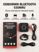 Odbiornik Bluetooth SONRU – Zmień stare głośniki w bezprzewodowe! AUX