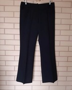 Czarne spodnie z szerokimi nogawkami Atmosphere 42