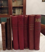 PRZEDWOJENNE KSIĄŻKI FRANCUSKIE, 8 szt.