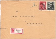 GG, list polecony, stempel MIECHOW, Miechów 30.07.1942 r. #15