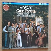 Mozart, Wiener Mozart-Bläser, Nikolaus Harnoncourt – Gran Partita - LP