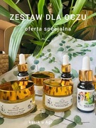 Zestaw żel na zmęczone oczy i krople glistnik z dmso 