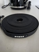 Linka treningowa dla psa Psikus 7 metrów czarna