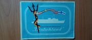 Stara naklejka niemieckiego statku: Bundesbahnfahrschiff Deutschland