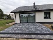 Usługi brukarskie układanie kostki pod basen. 