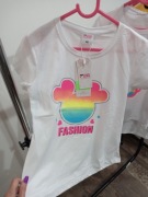 Bluzka dziewczeca biala Myszka