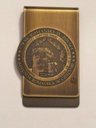 Cieszyn. Klips do banknotów kolekcjonerski Gyges