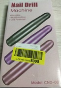 NAIL DRILL MACHINE ELEKTRYCZNE WIERTŁO DO PAZNOKCI