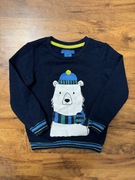 Bluza bluzka granatowa bawełniana PocoPiano rozmiar 110 cm 5 lat