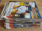 Historia Polski czasopismo, gazeta zestaw 54 szt.