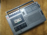 Stary Radio Magnetofon Stern KR800 Przenośny Vintage UNITRA Prl