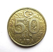 50 tysięcy Lirów 1996 r.  Turcja