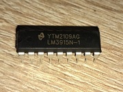 LM3915 Układ scalony, sterownik 10 LED