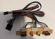 PORTY 2x USB + 2X JACK 3,5MM KABLE MG-113 DO OBUDOWY ATV KONTROLER + KABLE