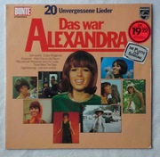 Alexandra, 20 piosenek, winyl ok. 1980 r.