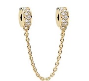 Charms, łańcuszek zabezpieczający do bransoletek Pandora 