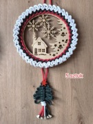Zawieszki ozdoby Bożonarodzeniowe ręcznie wykonane na szydełku handmade 