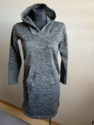 Stromberg bluza sukienka sportowa z kapturem polar M