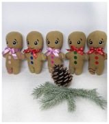 Piernik ciastek pluszak dekoracja świąteczna Boże Narodzenie zawieszki