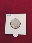 "1złoty"-2010 rok-Moneta z worka bankowego.