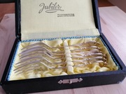 NOWE WIDELCZYKI DO CIASTA TORTU SREBRZONE ZE ZŁOTEM HEFRA FRAGET RAPSODIA 