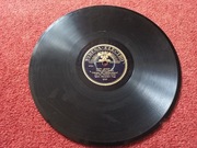 płyta szelakowa Syrena-Electro Mieczysław Fogg cicho grajcie mi znów