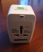 Uuniversal travel adaptor