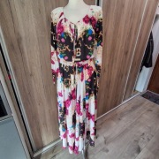 L ola bianka sukienka  maxi boho wzory 