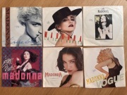 Madonna 6 x single 7" True Blue, La Isla Bonita, Like a Prayer era, Vogue